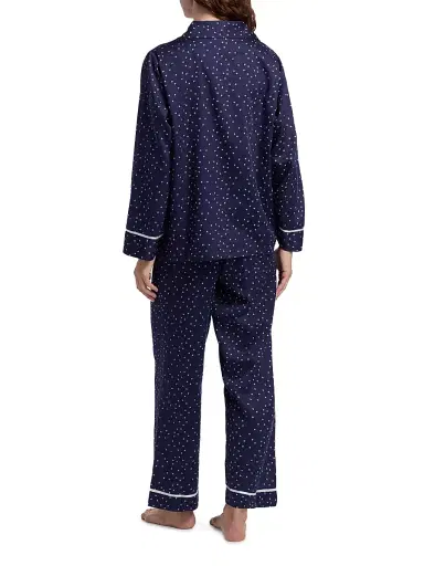 Papinelle Women's Stars Cotton Pajamas - Navy | Thumbnail 5 Papinelle Women's Stars Cotton Pajamas - Navy | Thumbnail 5