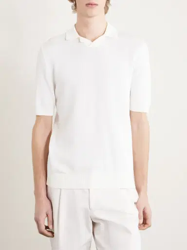 ELEVENTY Cotton Polo Shirt - Men | Thumbnail 3 ELEVENTY Cotton Polo Shirt - Men | Thumbnail 3