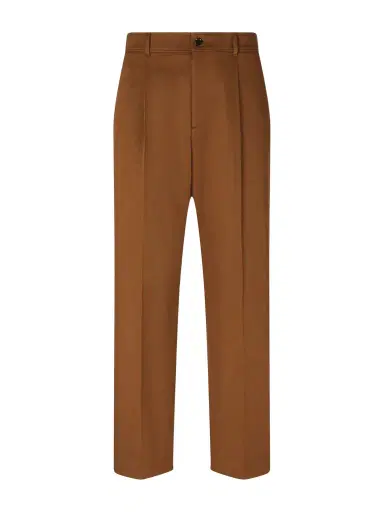 Valentino Garavani Straight-Leg Cotton-Gabardine Trousers - Men | Thumbnail 1 Valentino Garavani Straight-Leg Cotton-Gabardine Trousers - Men | Thumbnail 1