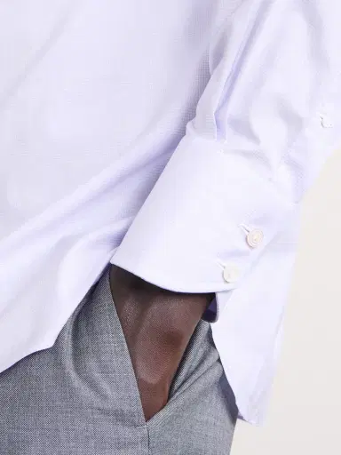 Tom Ford Prince of Wales Checked Cotton-Poplin Shirt - Men | Thumbnail 4 Tom Ford Prince of Wales Checked Cotton-Poplin Shirt - Men | Thumbnail 4