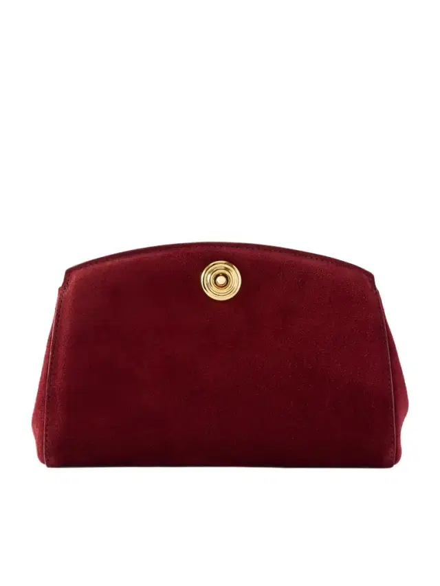 Liffner Suede Clutch