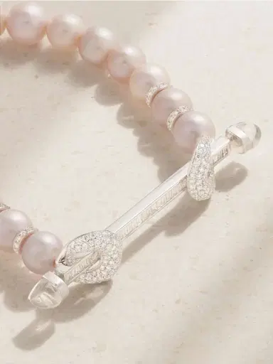 Ananya Chakra 18-karat White Gold Multi-stone Bracelet | Thumbnail 3 Ananya Chakra 18-karat White Gold Multi-stone Bracelet | Thumbnail 3