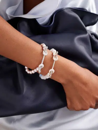 Ananya Chakra 18-karat White Gold Multi-stone Bracelet | Thumbnail 4 Ananya Chakra 18-karat White Gold Multi-stone Bracelet | Thumbnail 4