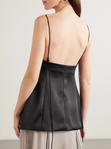 RÓHE Paneled Duchesse-satin Peplum Bustier Top | Thumbnail 3 RÓHE Paneled Duchesse-satin Peplum Bustier Top | Thumbnail 3