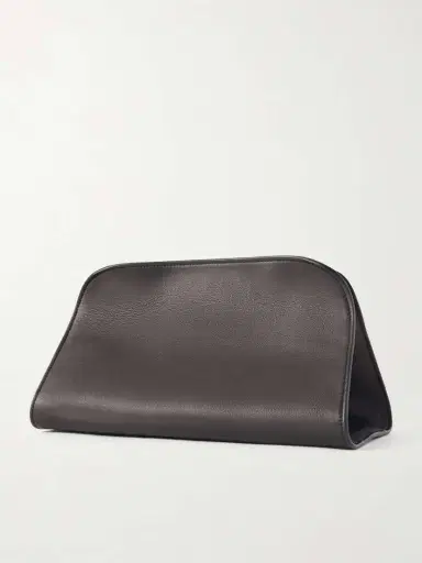The Row Peggy Leather Clutch | Thumbnail 4 The Row Peggy Leather Clutch | Thumbnail 4