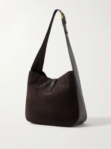 Nili Lotan Anita Suede And Leather Shoulder Bag | Thumbnail 3 Nili Lotan Anita Suede And Leather Shoulder Bag | Thumbnail 3