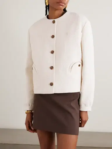 Blazé Milano Missy Gliss Cotton-blend Tweed Jacket | Thumbnail 3 Blazé Milano Missy Gliss Cotton-blend Tweed Jacket | Thumbnail 3
