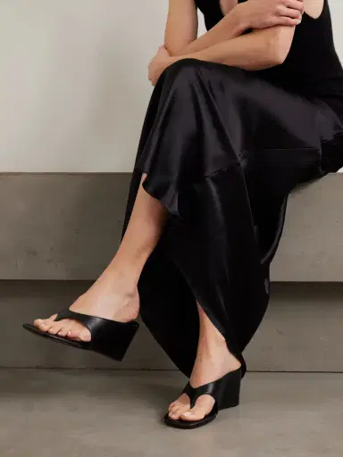 Jude Yaga Leather Wedge Sandals | Thumbnail 2 Jude Yaga Leather Wedge Sandals | Thumbnail 2