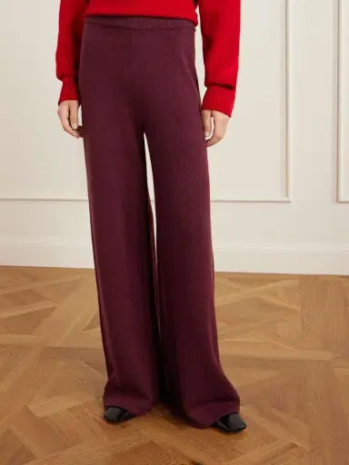 The Elder Statesman Juniper Cashmere Wide-leg Pants | Thumbnail 3 The Elder Statesman Juniper Cashmere Wide-leg Pants | Thumbnail 3