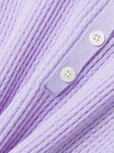 Guest In Residence Ribbed Cashmere Polo Sweater | Thumbnail 4 Guest In Residence Ribbed Cashmere Polo Sweater | Thumbnail 4