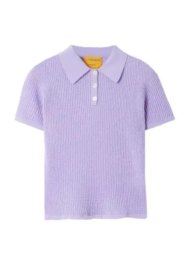 Guest In Residence Ribbed Cashmere Polo Sweater | Thumbnail 1 Guest In Residence Ribbed Cashmere Polo Sweater | Thumbnail 1