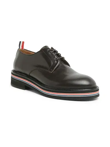 Thom Browne Men's Uniform Leather Oxford Shoes - Black - Size 10 | Thumbnail 3 Thom Browne Men's Uniform Leather Oxford Shoes - Black - Size 10 | Thumbnail 3