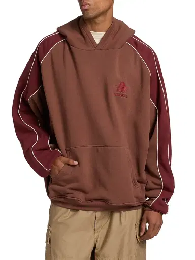 Nahmias Men's Ollie Knit Hoodie - Vintage Burgundy Fleece - Size XXL | Thumbnail 3 Nahmias Men's Ollie Knit Hoodie - Vintage Burgundy Fleece - Size XXL | Thumbnail 3