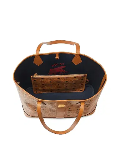 MCM Women's Medium Liz Visetos Shopper Bag | Thumbnail 3 MCM Women's Medium Liz Visetos Shopper Bag | Thumbnail 3