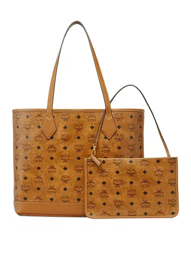 MCM Women's Medium Liz Visetos Shopper Bag | Thumbnail 4 MCM Women's Medium Liz Visetos Shopper Bag | Thumbnail 4