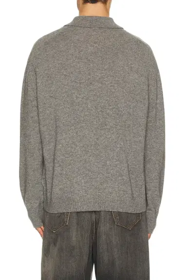 Acne Studios Kluxey Light Richard Yak Polo | Thumbnail 2 Acne Studios Kluxey Light Richard Yak Polo | Thumbnail 2