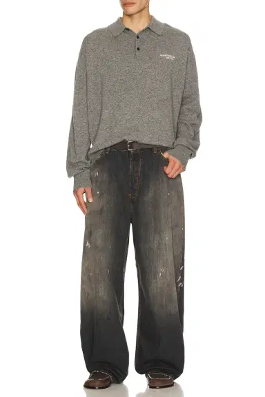 Acne Studios Kluxey Light Richard Yak Polo | Thumbnail 3 Acne Studios Kluxey Light Richard Yak Polo | Thumbnail 3