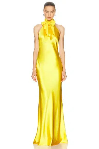 Ralph Lauren Collection Chilton Gown | Thumbnail 1 Ralph Lauren Collection Chilton Gown | Thumbnail 1