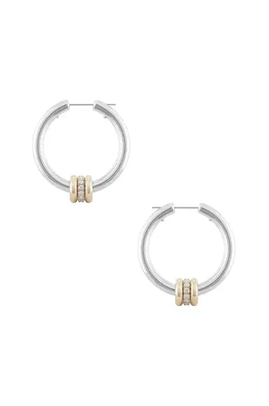 Spinelli Kilcollin Ara SG Deux Hoop Earrings | Thumbnail 1 Spinelli Kilcollin Ara SG Deux Hoop Earrings | Thumbnail 1