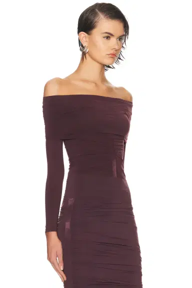 Wolford Sheer Drape Long Sleeve Top | Thumbnail 2 Wolford Sheer Drape Long Sleeve Top | Thumbnail 2
