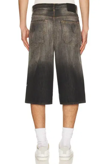 Acne Studios Judda Black Trafalgar Denim Short | Thumbnail 2 Acne Studios Judda Black Trafalgar Denim Short | Thumbnail 2
