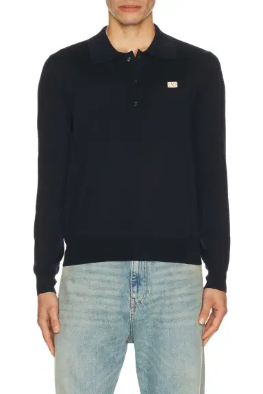 Valentino V Logo Signature Polo | Thumbnail 1 Valentino V Logo Signature Polo | Thumbnail 1