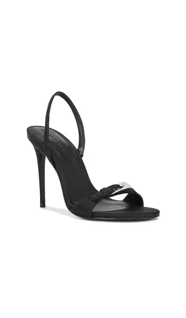 Black Suede Studio Romi 100 Sandal | Thumbnail 2 Black Suede Studio Romi 100 Sandal | Thumbnail 2