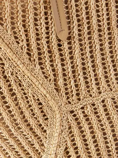 Brunello Cucinelli Leather-trimmed Woven Tote | Thumbnail 5 Brunello Cucinelli Leather-trimmed Woven Tote | Thumbnail 5
