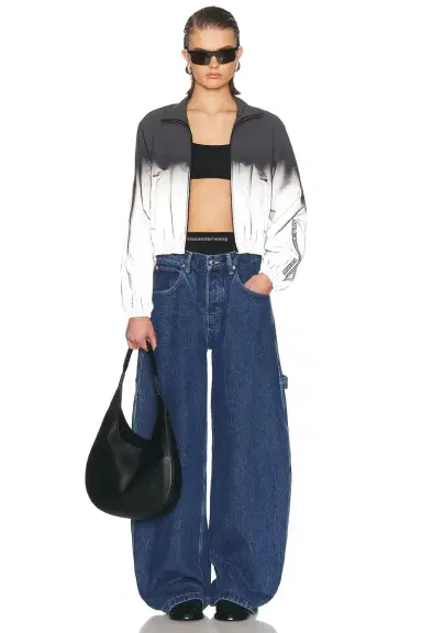 Alexander Wang Reflective Shrunken Track Jacket | Thumbnail 5 Alexander Wang Reflective Shrunken Track Jacket | Thumbnail 5