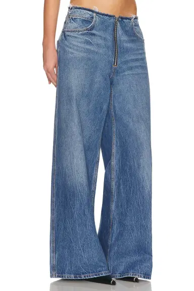 Alexander Wang Surge Low Rise Wide Leg | Thumbnail 2 Alexander Wang Surge Low Rise Wide Leg | Thumbnail 2