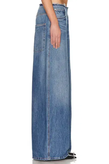 Alexander Wang Surge Low Rise Wide Leg | Thumbnail 3 Alexander Wang Surge Low Rise Wide Leg | Thumbnail 3