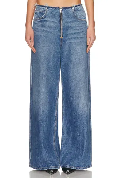 Alexander Wang Surge Low Rise Wide Leg | Thumbnail 1 Alexander Wang Surge Low Rise Wide Leg | Thumbnail 1