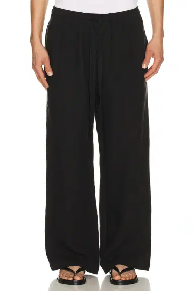 Commas Wide Leg Linen Trousers | Thumbnail 3 Commas Wide Leg Linen Trousers | Thumbnail 3