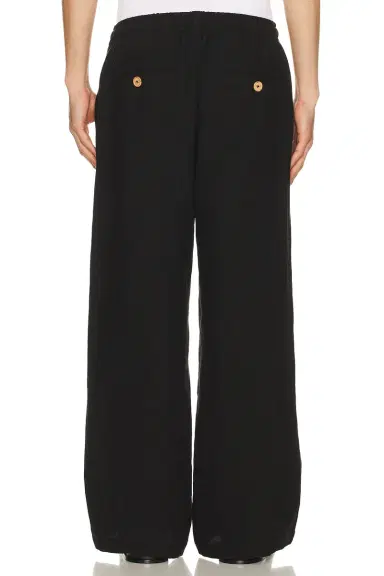 Commas Wide Leg Linen Trousers | Thumbnail 5 Commas Wide Leg Linen Trousers | Thumbnail 5