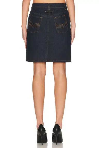 Jean Paul Gaultier Denim Mini Skirt | Thumbnail 4 Jean Paul Gaultier Denim Mini Skirt | Thumbnail 4