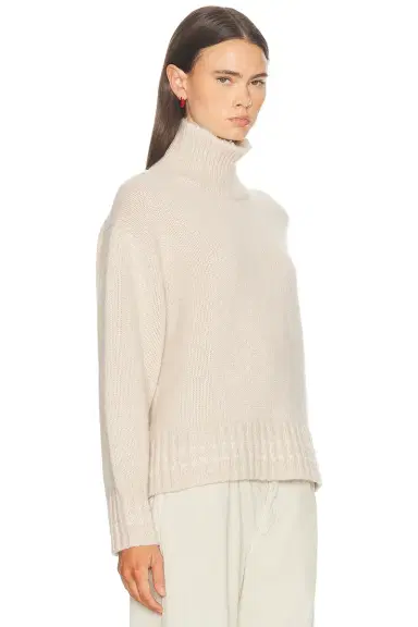 Guest In Residence Tipped Cozy Turtleneck Sweater | Thumbnail 2 Guest In Residence Tipped Cozy Turtleneck Sweater | Thumbnail 2