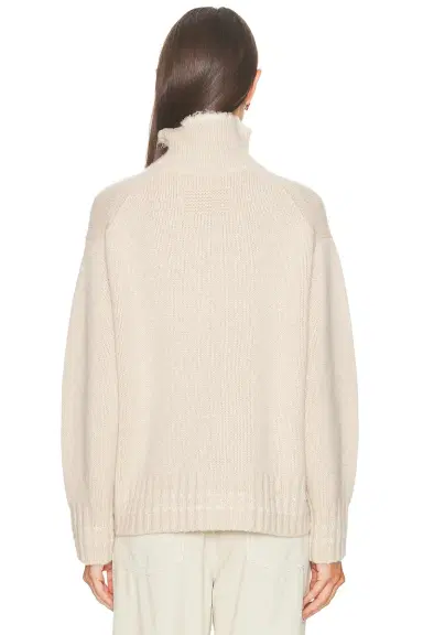 Guest In Residence Tipped Cozy Turtleneck Sweater | Thumbnail 3 Guest In Residence Tipped Cozy Turtleneck Sweater | Thumbnail 3