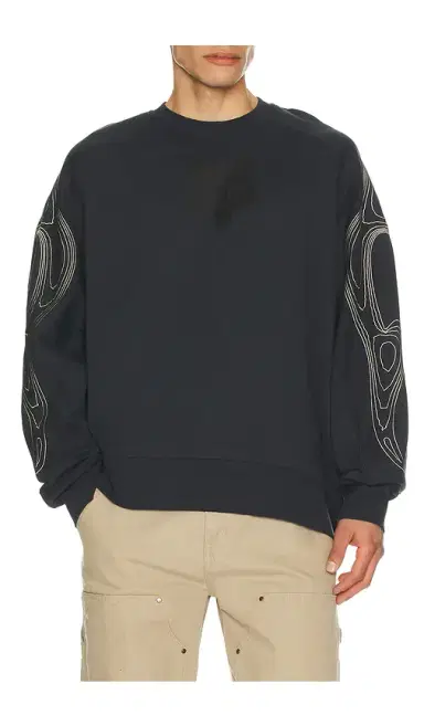 Fox Racing Vision Fleece Crewneck | Thumbnail 1 Fox Racing Vision Fleece Crewneck | Thumbnail 1