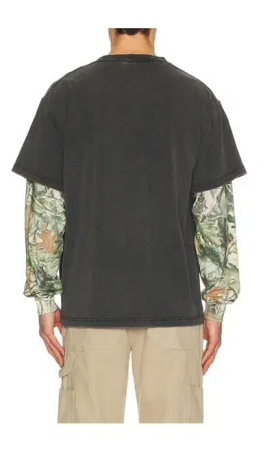 Gothicmochas Stencil Spray Layered Long Sleeve Tee | Thumbnail 2 Gothicmochas Stencil Spray Layered Long Sleeve Tee | Thumbnail 2