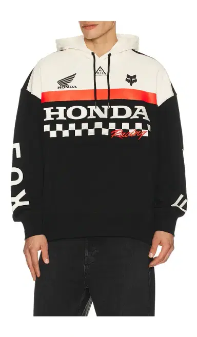 Fox Racing x Honda Heavyweight Fleece Hoodie | Thumbnail 1 Fox Racing x Honda Heavyweight Fleece Hoodie | Thumbnail 1