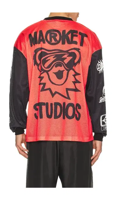 Market x Grateful Dead Moto Jersey | Thumbnail 1 Market x Grateful Dead Moto Jersey | Thumbnail 1