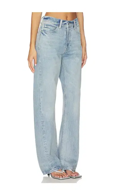 Alexander Wang Relaxed Straight Cut With Crystal Belt Loops | Thumbnail 2 Alexander Wang Relaxed Straight Cut With Crystal Belt Loops | Thumbnail 2