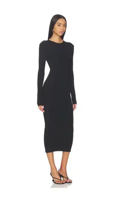 Fear of God Essentials Rib Long Sleeve Dress | Thumbnail 2 Fear of God Essentials Rib Long Sleeve Dress | Thumbnail 2
