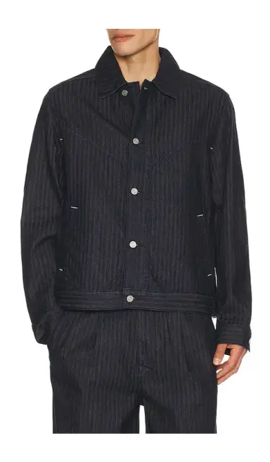 Scotch & Soda Western Detail Trucker Jacket | Thumbnail 1 Scotch & Soda Western Detail Trucker Jacket | Thumbnail 1