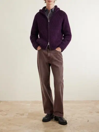 Our Legacy Third Cut Straight-Leg Pigment-Dyed Jeans - Men | Thumbnail 2 Our Legacy Third Cut Straight-Leg Pigment-Dyed Jeans - Men | Thumbnail 2