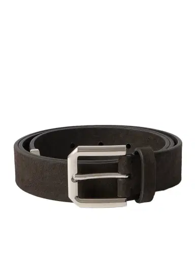 Brunello Cucinelli 3cm Suede Belt - Men | Thumbnail 1 Brunello Cucinelli 3cm Suede Belt - Men | Thumbnail 1