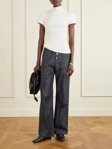 Cecilie Bahnsen Cbcarmela High-rise Wide-leg Jeans | Thumbnail 2 Cecilie Bahnsen Cbcarmela High-rise Wide-leg Jeans | Thumbnail 2