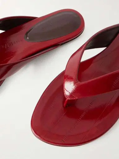 Le Monde Béryl Eel-effect Leather Thong Sandals | Thumbnail 5 Le Monde Béryl Eel-effect Leather Thong Sandals | Thumbnail 5
