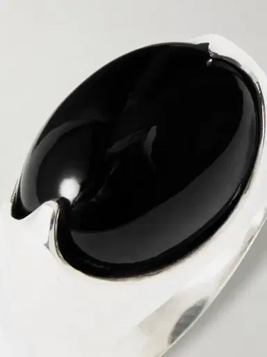 Loren Stewart Orb Sterling Silver And Agate Ring | Thumbnail 4 Loren Stewart Orb Sterling Silver And Agate Ring | Thumbnail 4