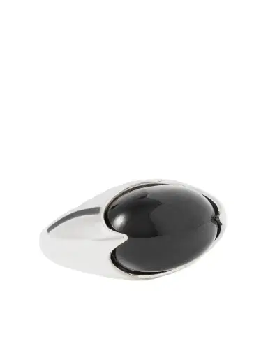 Loren Stewart Orb Sterling Silver And Agate Ring | Thumbnail 1 Loren Stewart Orb Sterling Silver And Agate Ring | Thumbnail 1